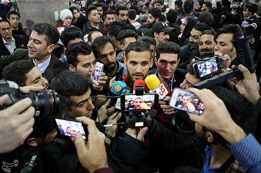 بازگشت تیم ملی فوتبال ایران از جام ملت‌های آسیا