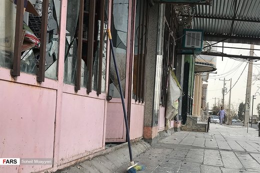 انفجارهای صوتی بلوار بعثت زاهدان