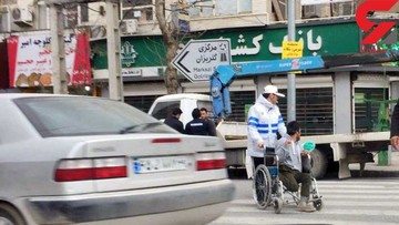 این پلیس ایرانی همه را شگفت زده کرد/ عکس