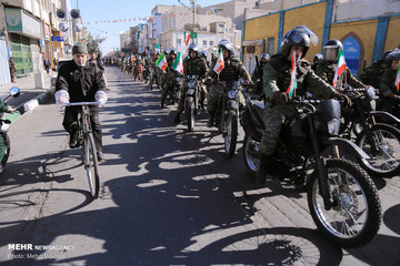 گلباران بیت امام خمینی (ره) در قم‎