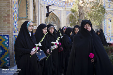 گلباران حجره طلبگی امام خمینی(ره) در اراک