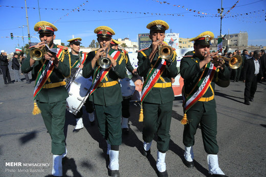گلباران بیت امام خمینی (ره) در قم‎