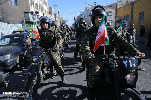 گلباران بیت امام خمینی (ره) در قم‎