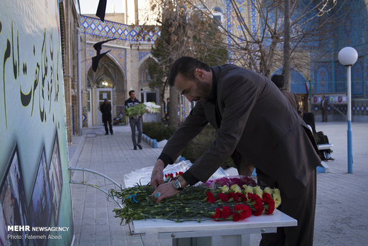 گلباران حجره طلبگی امام خمینی(ره) در اراک