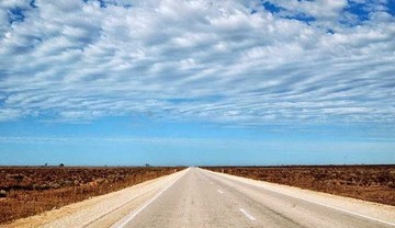 تصاویر | معروف‌ترین جاده مستقیم دنیا