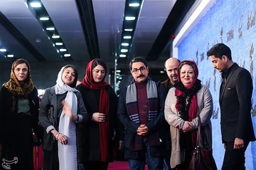 عوامل فیلم روزهای نارنجی به کارگردانی آرش لاهوتی در چهارمین روز سی‌وهفتمین جشنواره فیلم فجر