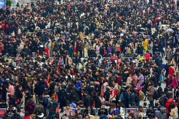 سفر چینی ها برای گذراندن تعطیلات سال نو قمری