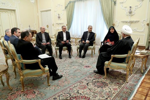 New Iranian ambassadors confer with President Rouhani New Iranian ambassadors confer with President Rouhani