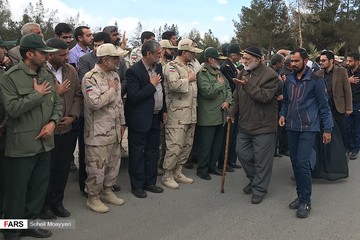 تشییع پیکر شهید حادثه تروریستی نیکشهر