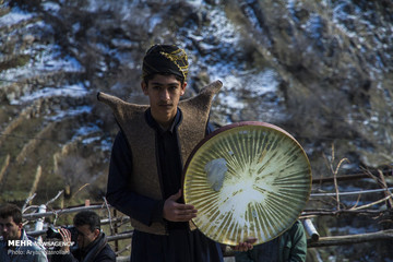 مراسم سنتی «پیرشالیار» اورامان