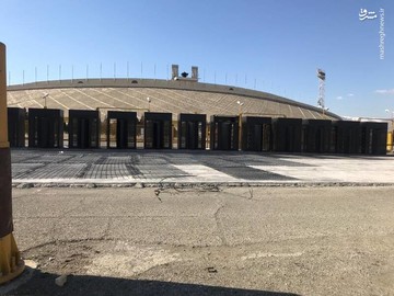 وضعیت نامناسب‌ گیت‌های ورزشگاه آزادی