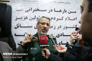 سردار غیب پرور: فرزندان انقلاب از نگاه به دروازه آمریکا و اروپا دلخور هستند