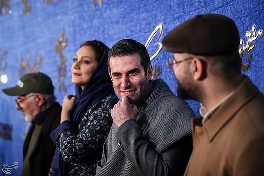 هوتن شکبیا بازیگر فیلم شبی که ماه کامل شد در سی‌وهفتمین جشنواره فیلم فجر