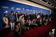 تصاویر | متفاوت‌ترین فرش قرمز جشنواره فیلم فجر