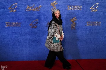 پانته‌آ پناهی‌ها بازیگر فیلم جمشیدیه در سی‌وهفتمین جشنواره فیلم فجر
