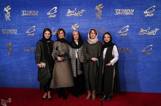 بازیگران فیلم جمشیدیه در سی‌وهفتمین جشنواره فیلم فجر