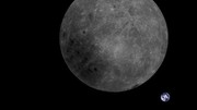 تصویری بی‌نظیر از ماه و زمین که تاکنون ندیده‌اید