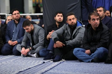 اولین شب عزاداری فاطمیه ۱۴۴۰ در حسینیه امام خمینی(ره)