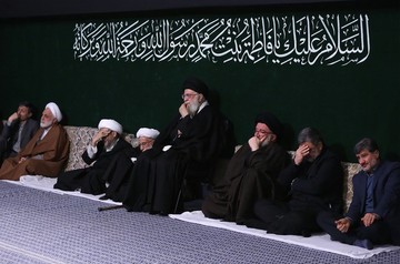 اولین شب عزاداری فاطمیه ۱۴۴۰ در حسینیه امام خمینی(ره)