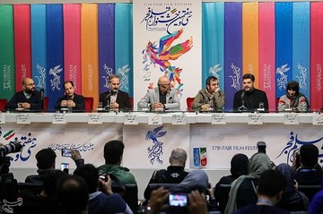 نشست خبری فیلم «پالتو شتری» - سی‌وهفتمین جشنواره فیلم فجر