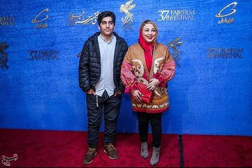 بهنوش بختیاری در هفتمین روز سی‌وهفتمین جشنواره فیلم فجر
