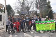 همایش دوچرخه‌سواری در شهرستان بویراحمد برگزار شد