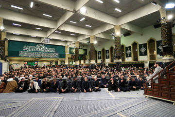 سومین شب عزاداری فاطمیه ۱۴۴۰ در حسینیه امام خمینی(ره)