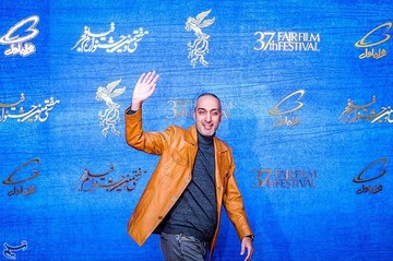 امیر مهدی ژوله بازیگر فیلم سونامی به کارگردانی میلاد صدرعاملی در نهمین روز سی‌وهفتمین جشنواره فیلم فجر
