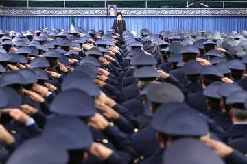 دیدار فرماندهان و کارکنان نیروی هوایی ارتش با رهبر معظم انقلاب اسلامی