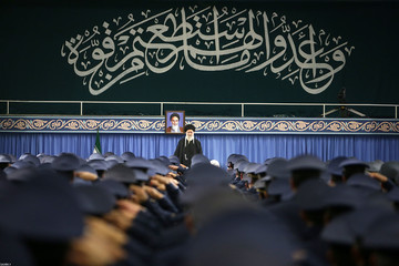 دیدار فرماندهان و کارکنان نیروی هوایی ارتش با رهبر معظم انقلاب اسلامی