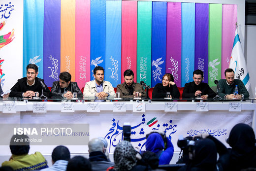 عوامل فیلم «جان دار» در نهمین روز سی‌وهفتمین جشنواره فیلم فجر