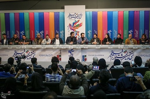 نشست خبری فیلم سونامی به کارگردانی میلاد صدرعاملی