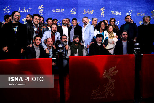 عوامل فیلم «قسم» در نهمین روز سی‌وهفتمین جشنواره فیلم فجر