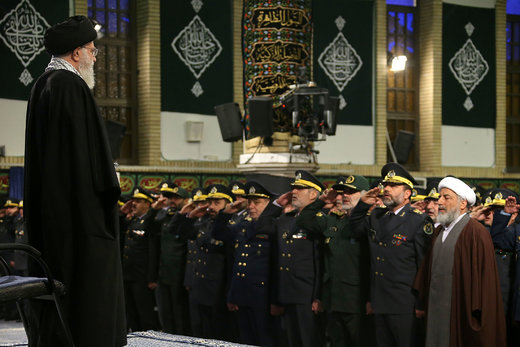 دیدار فرماندهان و کارکنان نیروی هوایی ارتش با رهبر معظم انقلاب اسلامی
