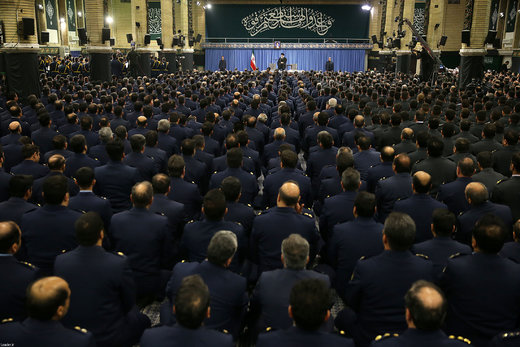 دیدار فرماندهان و کارکنان نیروی هوایی ارتش با رهبر معظم انقلاب اسلامی