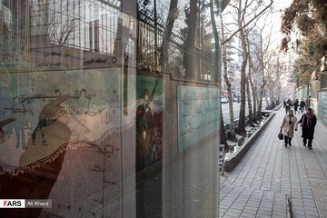 تصویر امام خمینی(ره) در شهر تهران
