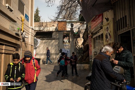 تصویر امام خمینی(ره) در شهر تهران