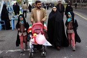 اولین تصاویر از مراسم راهپیمایی یوم الله ۲۲ بهمن در تهران