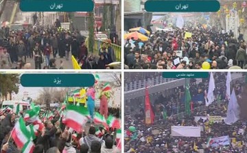 اولین تصاویر از حضور مردم در ۴۰ سالگی انقلاب اسلامی