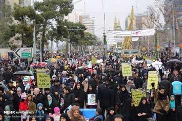 راهپیمایی ۲۲ بهمن در ۴۰ سالگی انقلاب