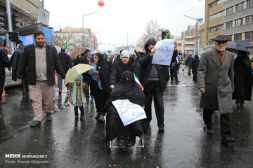 راهپیمایی ۲۲ بهمن در ۴۰ سالگی انقلاب