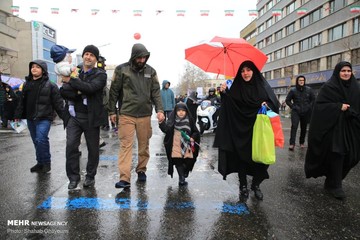 راهپیمایی ۲۲ بهمن در ۴۰ سالگی انقلاب