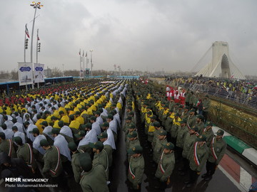 راهپیمایی ۲۲ بهمن در ۴۰ سالگی انقلاب
