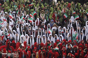 راهپیمایی ۲۲ بهمن در همدان