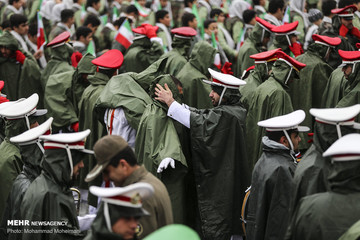 سخنرانی رئیس جمهور در مراسم راهپیمایی ۲۲ بهمن