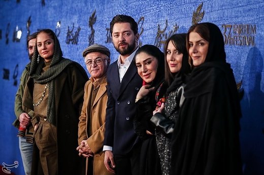 عوامل فیلم «آشفتگی» در سی‌وهفتمین جشنواره فیلم فجر