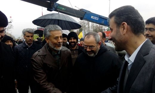 امیر دریادار حبیب‌‌الله سیاری معاون هماهنگ‌کننده ارتش و امیر خلبان عزیز نصیرزاده فرمانده نیروی هوایی ارتش