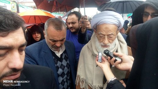 حضور مسئولین و شخصیت ها در راهپیمایی ۲۲ بهمن
