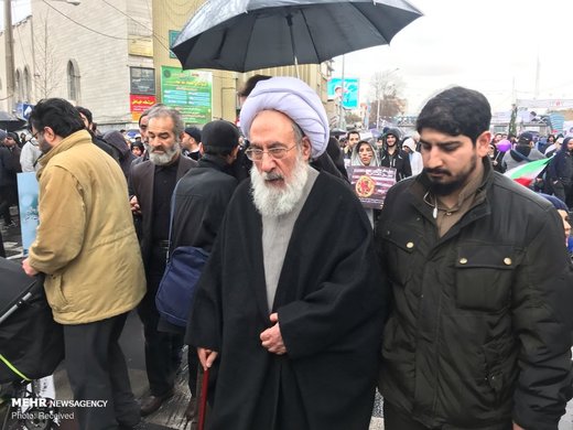 حضور مسئولین و شخصیت ها در راهپیمایی ۲۲ بهمن