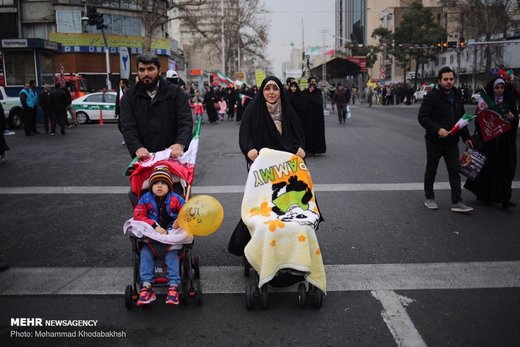 راهپیمایی ۲۲ بهمن در ۴۰ سالگی انقلاب